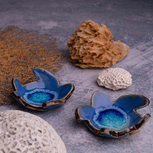 Blue Hole Turtle Dish