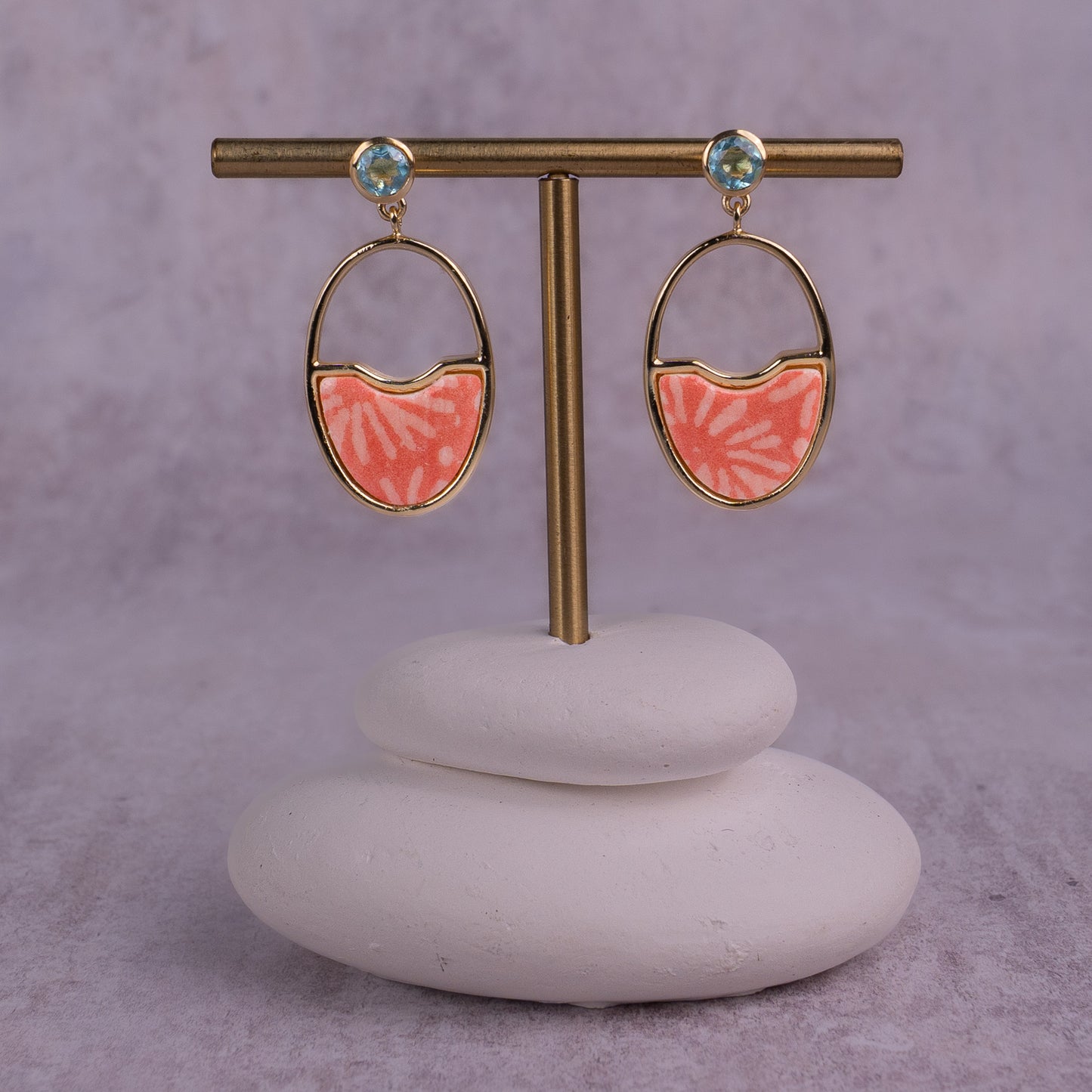 18k Hoop earrings