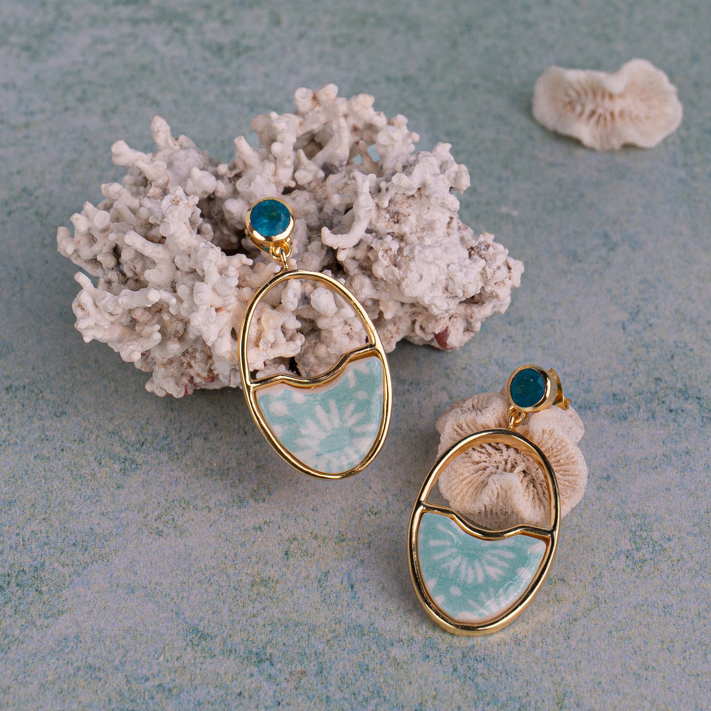 18k Hoop earrings
