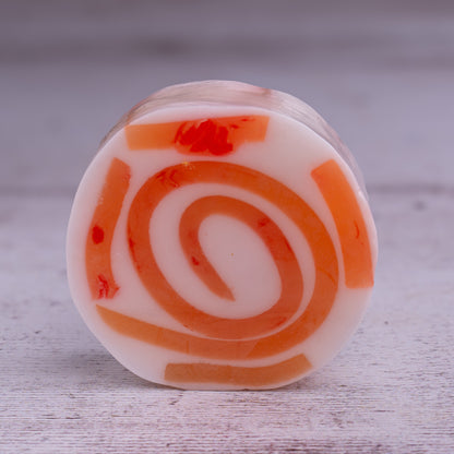 Hibiscus Flower & Mango Round Soap