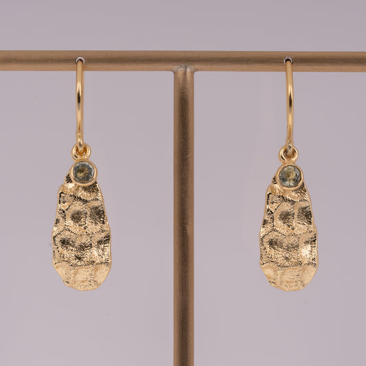 EARRINGS GP W/ GEMS