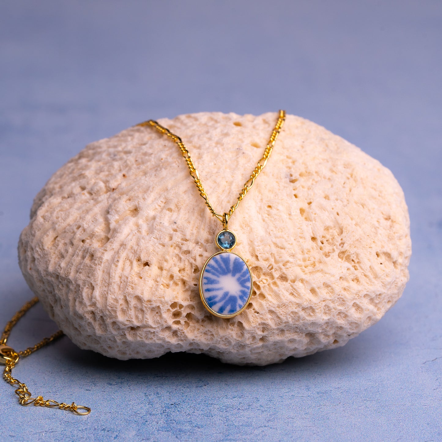 Porcelain Pendant Necklace