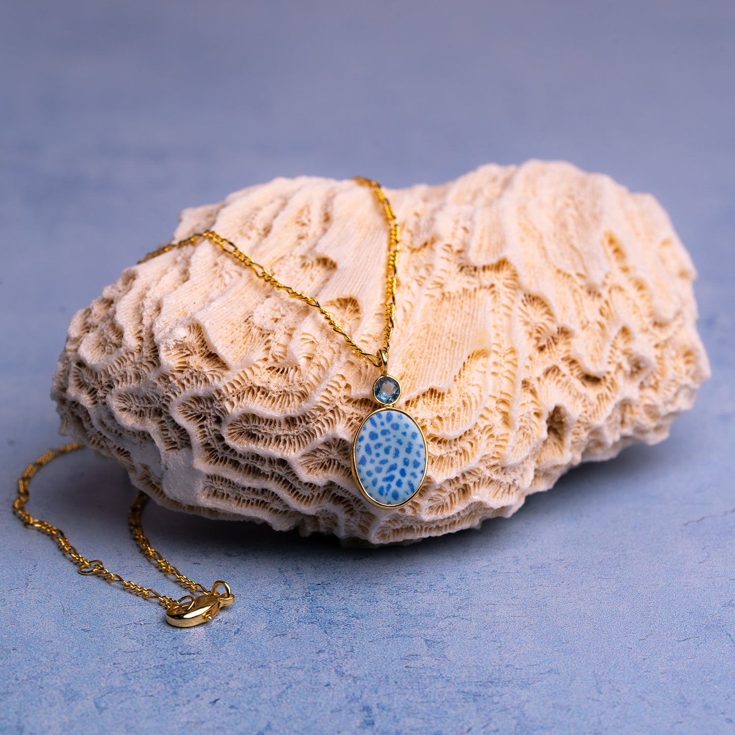 Porcelain Pendant Necklace