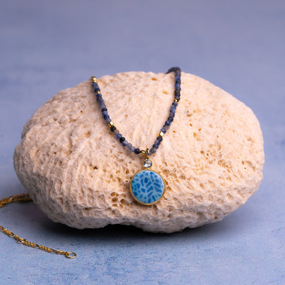 Porcelain Pendant Necklace