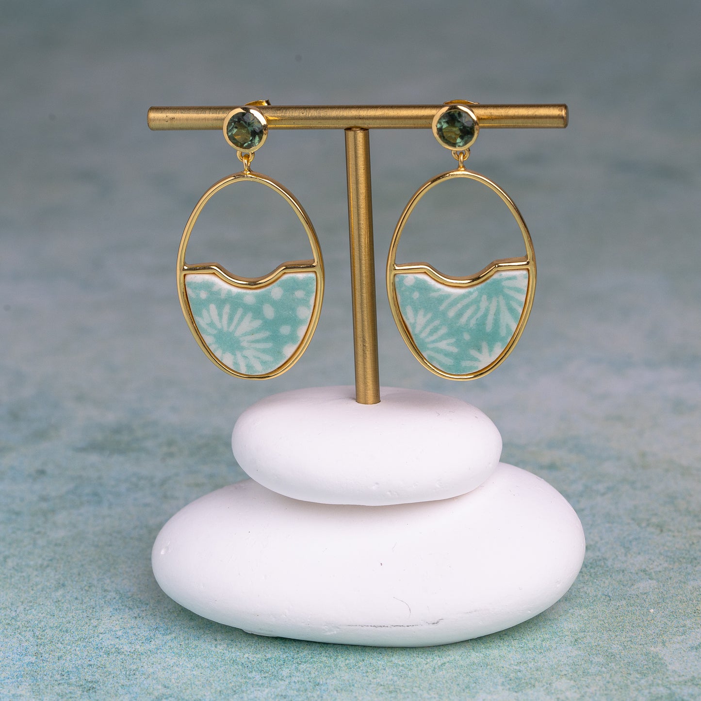 18k Hoop earrings