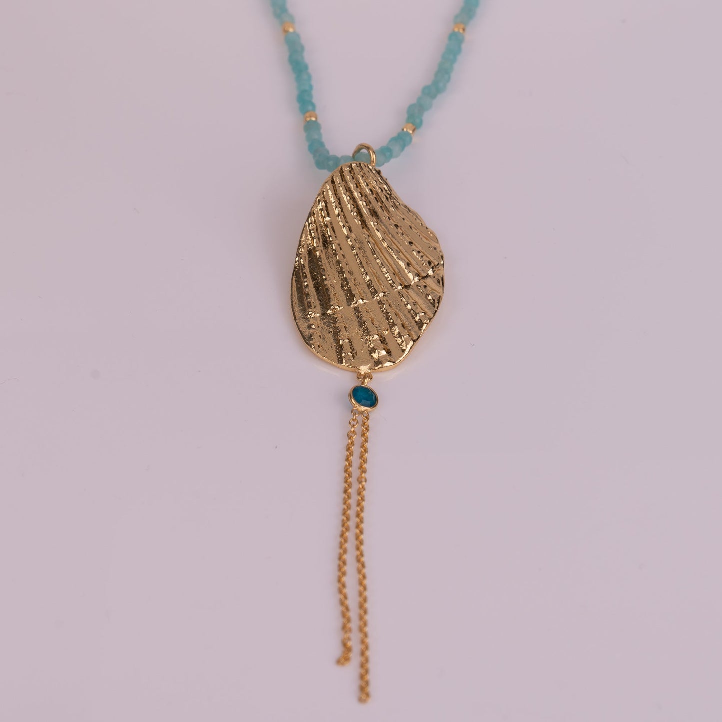 NECKLACE GP W/ GEMS