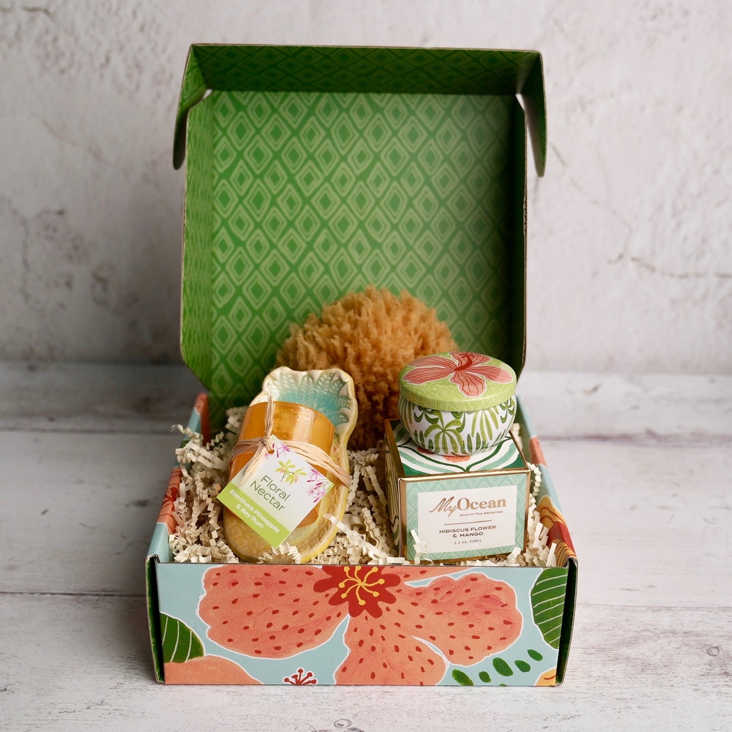 Hibiscus Flower Gift Box (Option A)