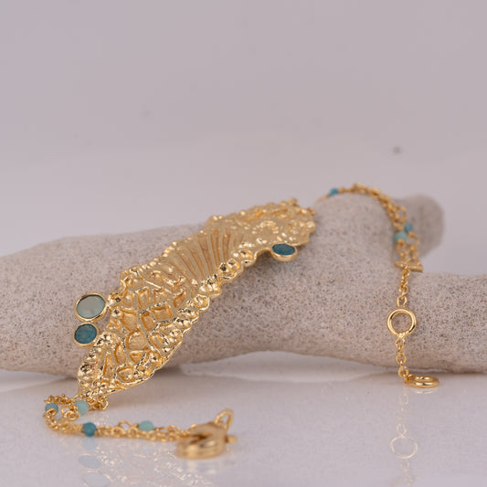 BRACELET GP W/ GEMS