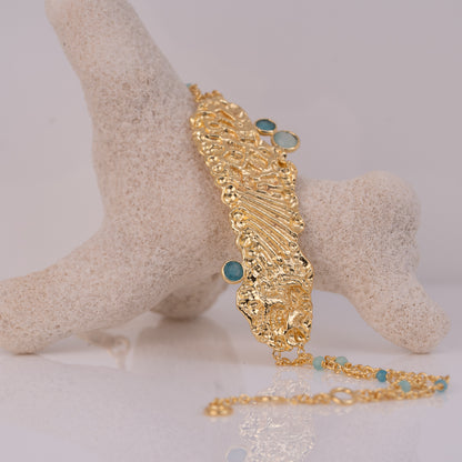 BRACELET GP W/ GEMS