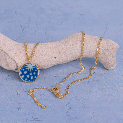 Porcelain Pendant Necklace - Medium