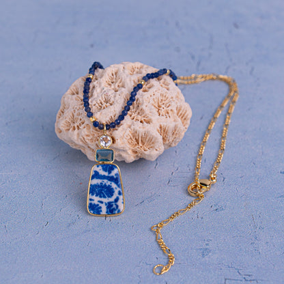 Porcelain Pendant Necklace