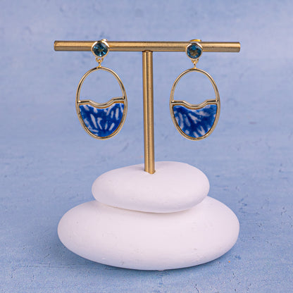 18k Hoop earrings