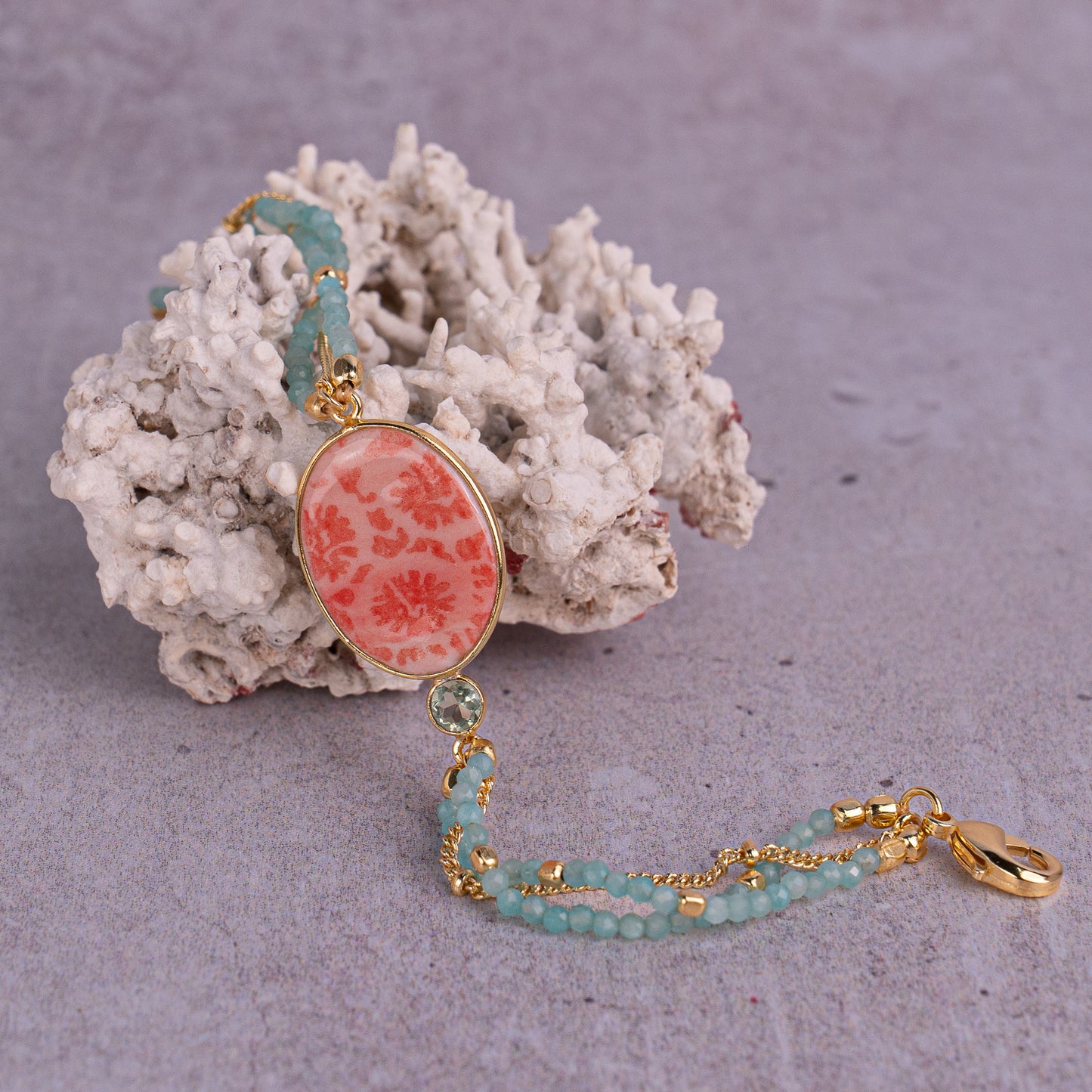 Porcelain Bracelet Oval
