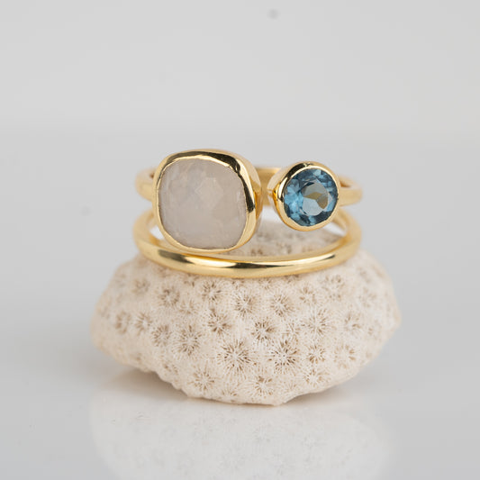 RING GP RAINBOW + IOLITE