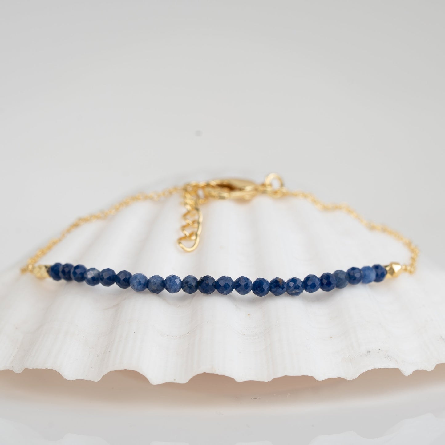 BRACELET GP DARK BLUE GEMS