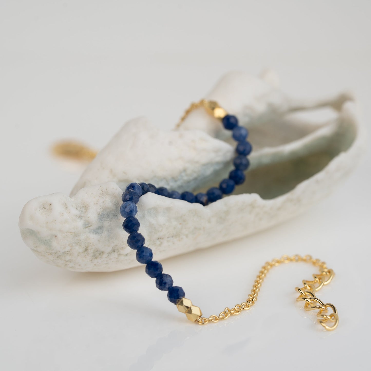 BRACELET GP DARK BLUE GEMS