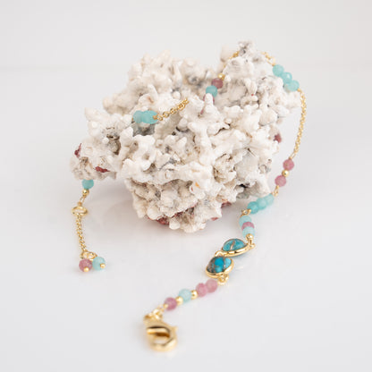 ANKLET GP GEMS MULTI COLOR