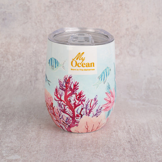 WINE TUMBLER - CORAL