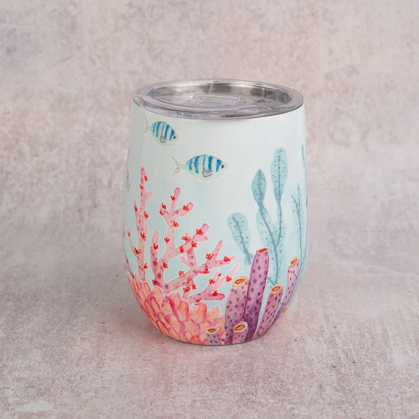 WINE TUMBLER - CORAL