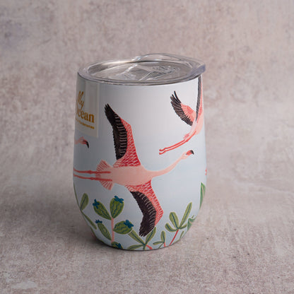 WINE TUMBLER - FLAMINGO