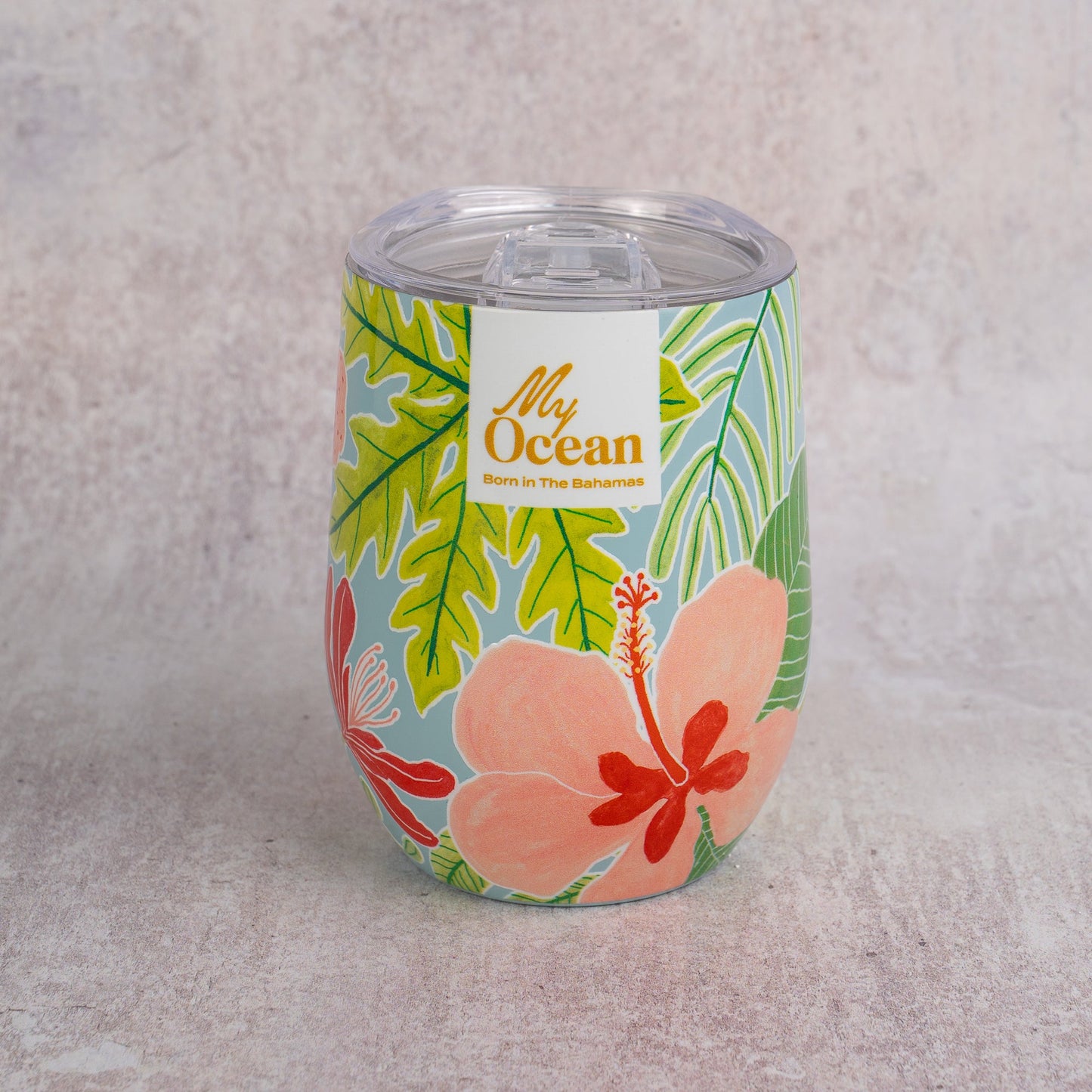 WINE TUMBLER - HIBISCUS