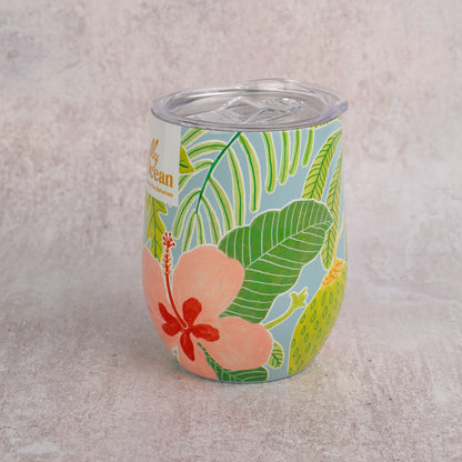 WINE TUMBLER - HIBISCUS