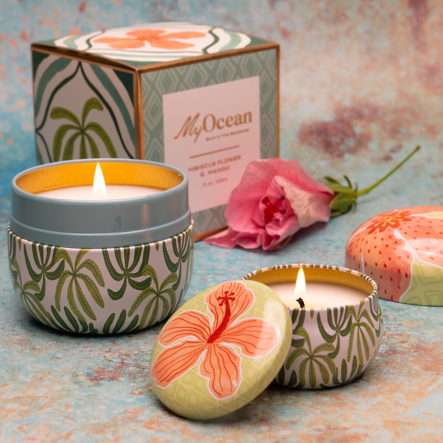 Hibiscus Flower & Mango