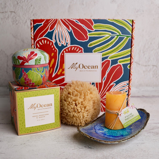 Poinciana Flower Gift Box (Option A)