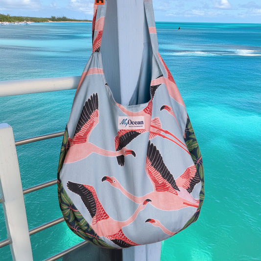 BEACH BAG - FLAMINGO