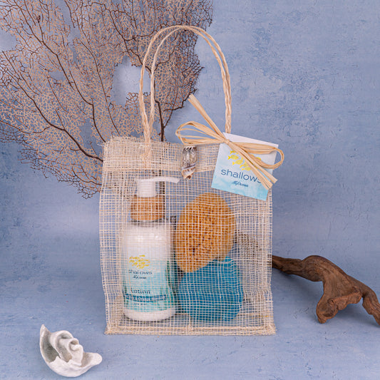 SHALLOWS BAG MED LOTION SOAP SPONGE
