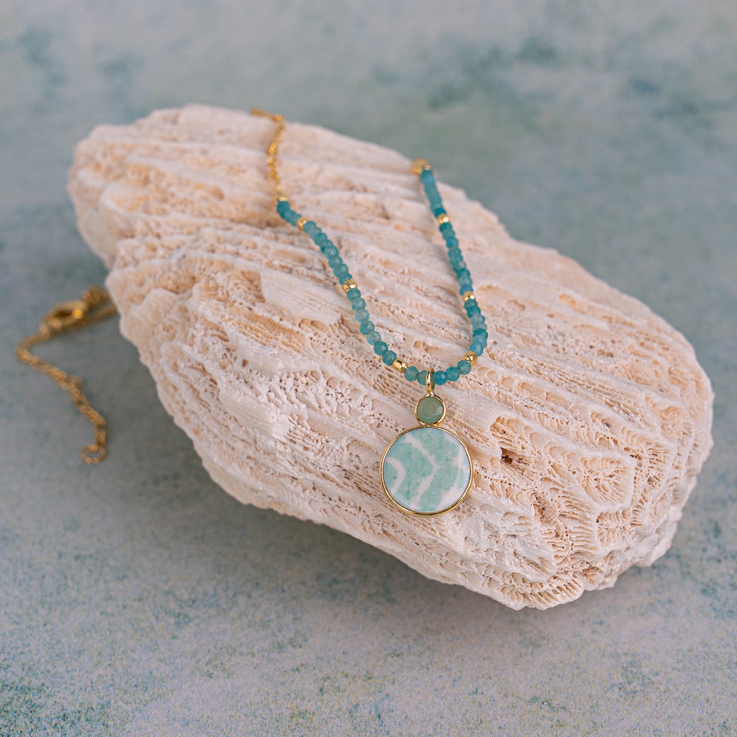 Porcelain Pendant Necklace