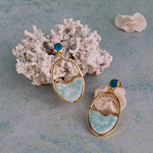 18k Hoop earrings