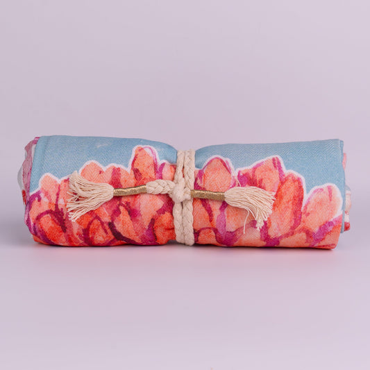 TURKISH TOWEL - CORAL