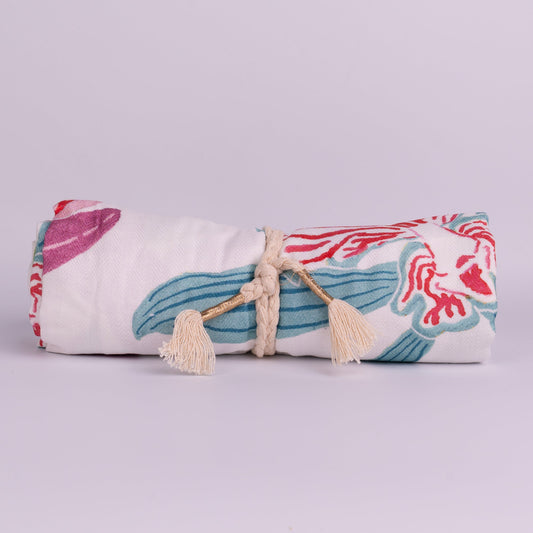 TURKISH TOWEL - ORCHIDS