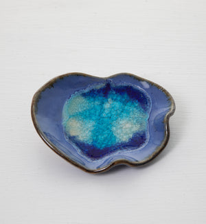 
            
                Load image into Gallery viewer, BLUE HOLE STUDIO CERAMIC SEAGRAPE BOWL
            
        