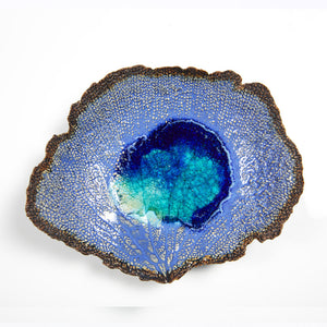 
            
                Load image into Gallery viewer, BLUE HOLE SCULPTURAL CERAMIC SEA FAN BOWL (LARGE)
            
        