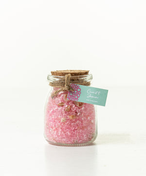 
            
                Load image into Gallery viewer, WILD FLAMINGO COCONUT &amp;amp; JASMINE SCENTED POTPOURRI IN GLASS JAR WITH LID
            
        