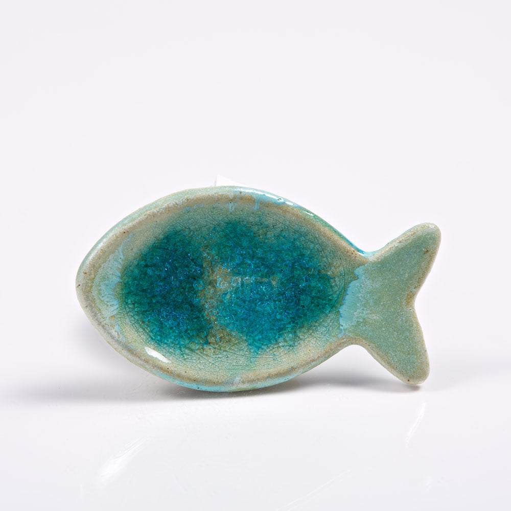 
            
                Load image into Gallery viewer, SHALLOWS STUDIO CERAMIC FISH SOAP DISH
            
        