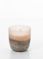 SUMMERTIME JASMINE & COCONUT SCENTED SMALL IRIDESCENT CANDLE JAR HOLDER